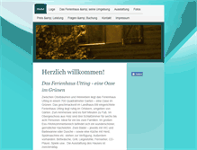 Tablet Screenshot of ferienhaus-utting.de